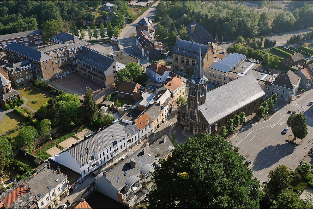 Rhode-Saint-Genèse, une des communes où nous soignons à domicile